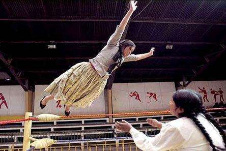 Bolivian Free Style Wrestling For Women