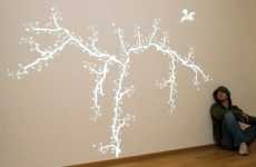 Light-Emitting Wallpaper