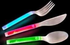 Glow-in-the-Dark Cutlery