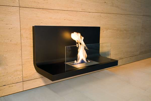 The Fireplace Goes Ultramodern