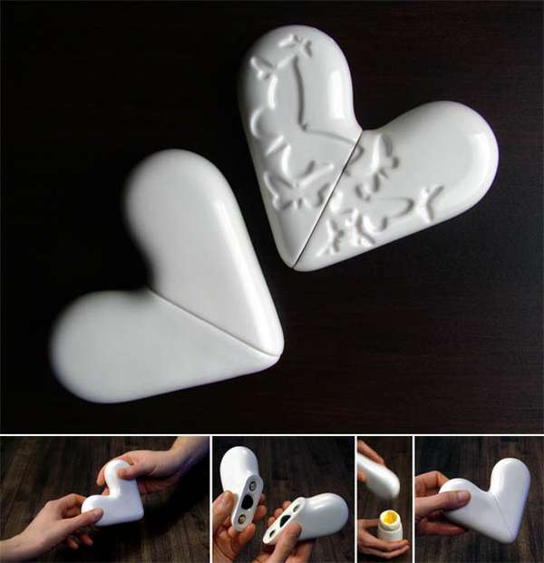 Magnetic Salt and Pepper Hearts