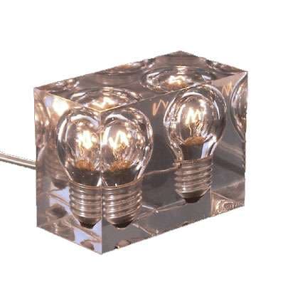 Resin Lamp Clearly A Winner