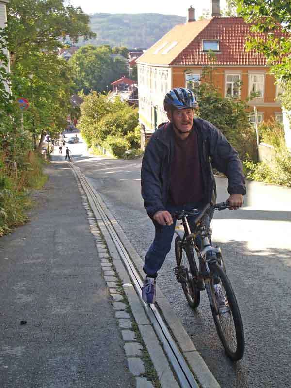 Like a Ski Lift for Cyclists