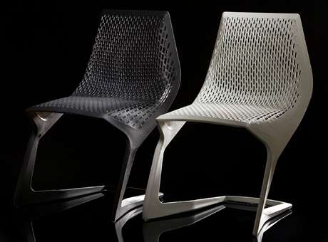 Plastic Cantilever Chair