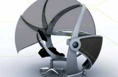 Futuristic Space Shell For Privacy