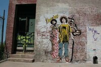 Instrumentalist Street Stencils Image 3