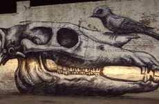 Skeletal Street Art