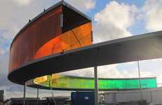 Panoramic Rainbow Rooftops