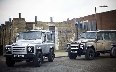 Ruggedly Boxy SUVs : Land Rover Defender X-Tech