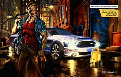 Superhero Washing Ads