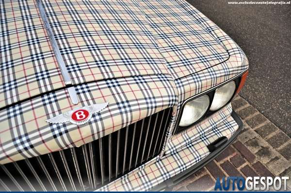 Fashionably Plaid Vehicles