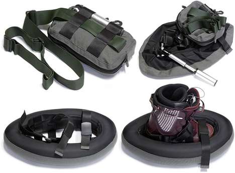 Inflatable Snow Shoes
