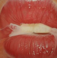 Hyperrealistic Lip Paintings Image 8