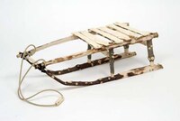 Salvaged Christmas Tree Sleds Image 4