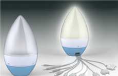 Egg-Shaped Eco Chargers