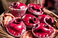 Anatomical Holiday Cupcakes