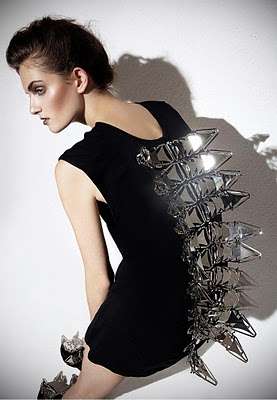 Spiked-Spine Smocks