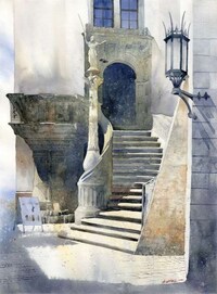 Streetscape Watercolors Image 2