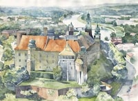 Streetscape Watercolors Image 3