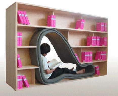 12 Bookworm Furniture Designs