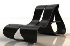 Black Loopy Loungers
