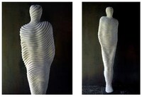 Stretched Neck Sculptures Image 3