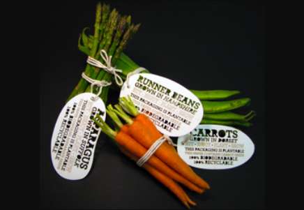 Plantable Produce Packaging