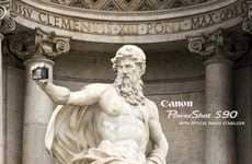 Landmark Statue Self-Snaps