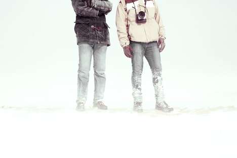 Snowy White-Out Photographs