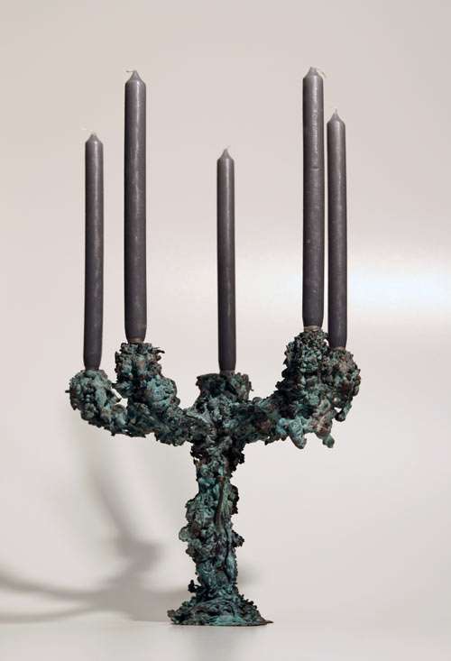 Melted Candle Holders Image 2