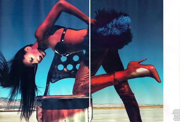 Neon-Colored Retro Photoshoots