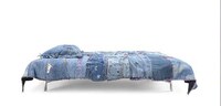 Denim-Draped Sofas Image 5