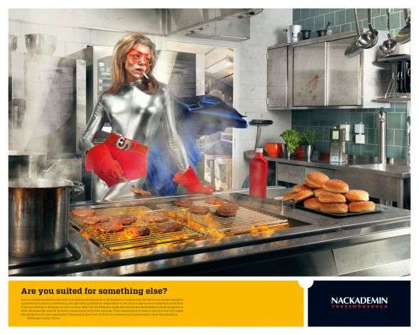 Conspicuous Career-Change Ads