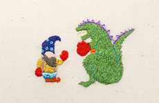 Battling Embroidered Characters