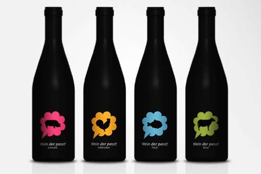 Sommelier Booze Branding