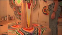 Poured Surrealist Art Image 8