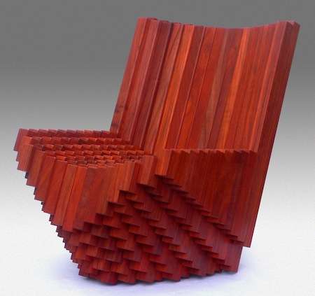 Pixelated Lumber Loungers