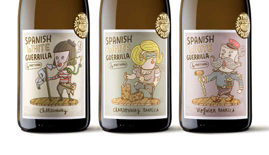 Cartoon Booze Branding