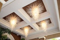 Glass-Crafted Chandeliers Image 4