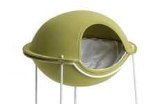 UFO-Inspired Pet Sleepers