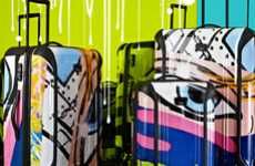 Graffiti-Inspired Luggage