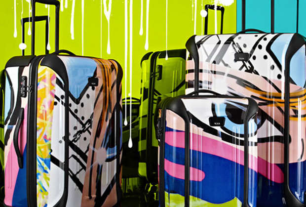 Graffiti-Inspired Luggage