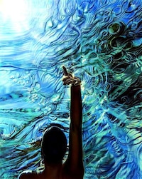 Hyperreal Underwater Paintings Image 4