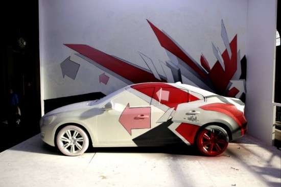 Car Grafitti Marketing