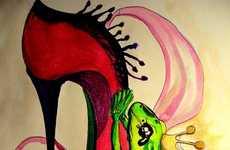 Surreal Shoe Art
