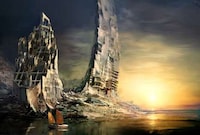 Surreal Sci-Fi Landscapes Image 7