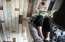 Faux Wood Walls