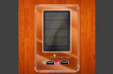Solar Flash Switch Plates