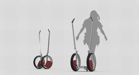 Efficient Standing Scooters