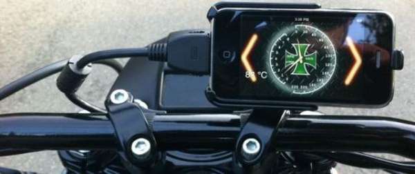 Smartphone Motorcycle Displays